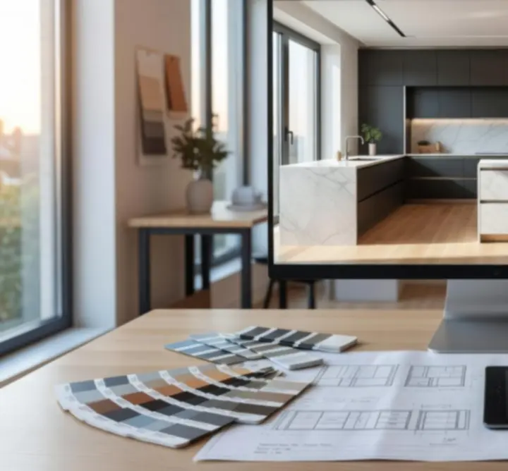 Wizualizacja 3D kuchni