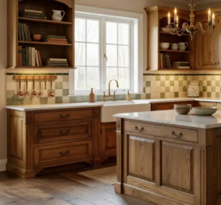 Klasyczny projekt kuchni